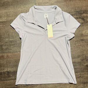 NWT Light purple Golf Short Sleeve Polo Shirt